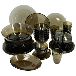 АМБЬЯНТЕ ЭКЛИПС Набор столовой посуды 45 предметов LUMINARC стекло L5181 000000000001160480