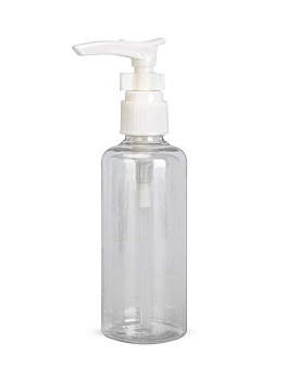 Набор флаконов дорожный 5шт 100мл белый пластик 000000000001226588