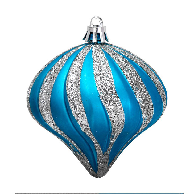 Декоративное украшение Набор 4шт 8,5см Капля серия Неоновая микс пластик 000000000001224122