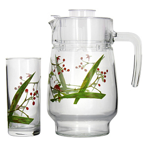 Набор стаканов с кувшином BEATITUDE, 7 предметов 000000000001167912