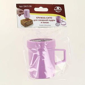 Кружка-сито для сахарной пудры и какао пластик DA11-39 000000000001203470