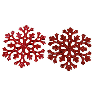 Набор декоративных украшений СнежинкаПосуда Центр, 11 см, 6 шт. 000000000001161799