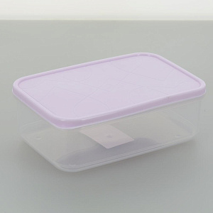 Емкость для хранения продуктов 1л Amore прямоугольная 8 марта Giaretti. Подходят для микроволновой печи. GR1850МР 000000000001195191