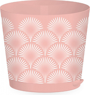 Горшок для цветов Easy Grow D 200 с прикорневым поливом 4 л Розовый сад ING47020РС 000000000001191669