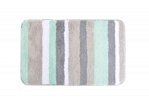 КОВРИК для ванной из микрофибры STRIPESLightblue 6128076 000000000001187982
