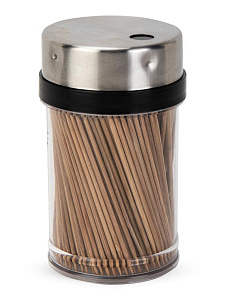 Зубочистки 40шт кофе бамбук 000000000001229820