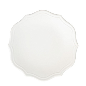 Тарелка десертная 21см DE'NASTIA Romeo кремовый матовый керамика 000000000001216762