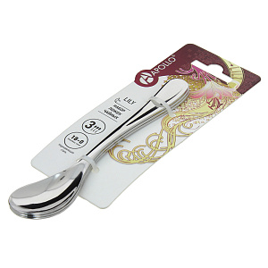 Набор чайных ложек Lily Apollo, 3 шт. 000000000001163087