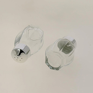 Набор диспенсеров для соли/перца на подставке стекло,нержавеющая сталь 13см Fackelmann 47318 000000000001194442