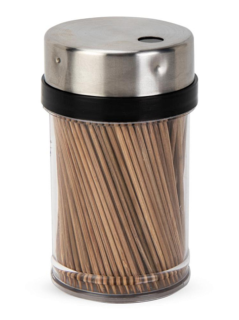 Зубочистки 40шт кофе бамбук 000000000001229820