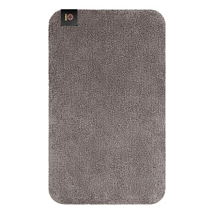 Коврик для ванной 60x100см DE'NASTIA Софт Микрополи серый хлопок/полиэстер 000000000001219255