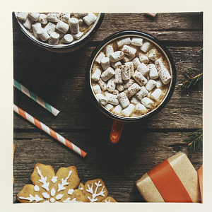 Коробка подарочная 15x15x5см РУТАУПАК Праздник для двоих прямоугольная 000000000001208376