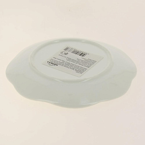 Тарелка 15см ф.кругБабочка белаяHD-009W 000000000001181047