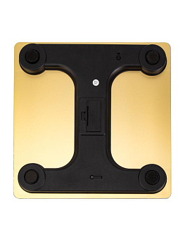 Весы напольные 26х26см электронные до 180кг в ассортименте тип батареи ААА закаленное стекло/пластик 000000000001227239