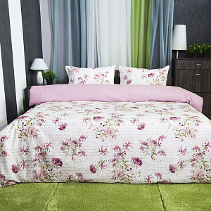 Комплект постельного белья Лазурит Haby, евро, смесь хлопка 000000000001107787