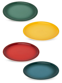 Тарелка десертная 21см в ассортименте керамика 000000000001227785