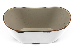 Кашпо 20,5х10х10,5 Retro овал микс пластик 000000000001216366