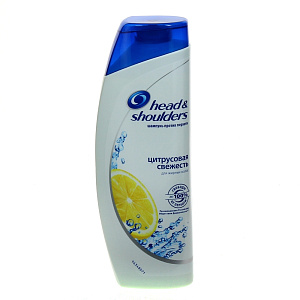Шампунь против перхоти для жирных волос Цитрусовая свежесть Head&Shoulders, 400мл 000000000001024165