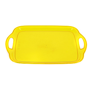 Поднос Кристалл Idea, оранжевый, 26х36 см 000000000001129693