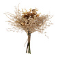 Цветок искусственный букет Грегори 35см бежевый