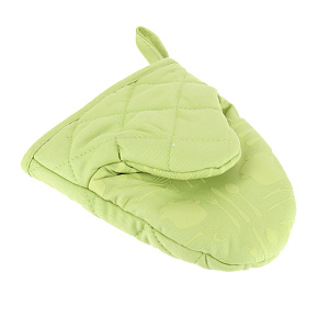 Варежка для кухни DE'NASTIA зеленый 100%Хлопок K000010 000000000001144853