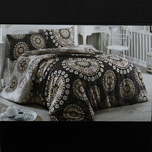 Комплект постельного белья 2-спальный ПОСУДА ЦЕНТР круги 80%хлопок20%полиэстер 000000000001185321