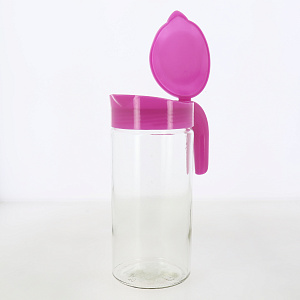 Кувшин 1,5л LARANGE АМФОРА АРБУЗ с крышкой Индиго стекло 000000000001212043