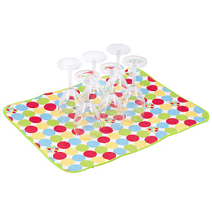 Коврик из микрофибры д/сушки посуды Хорошее настроение 38*48см MasterHouse 60197 000000000001180543