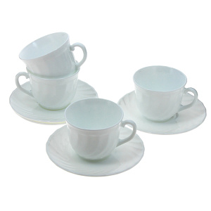 TRIANON Набор чайный 8 предметов 280мл LUMINARC стекло 000000000001004175