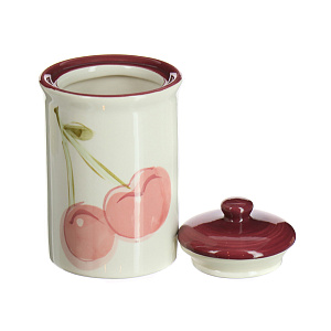 Банка для сыпучих продуктов Вишня Veda Tableware, 0.5л 000000000001124196