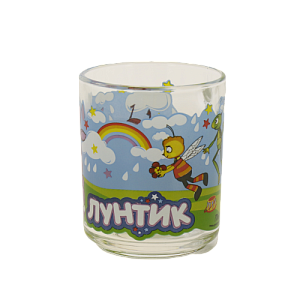 Кружка стекло 200 мл, Лунтик радуга,КРС-990 000000000001193690