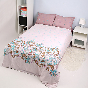 Комплект постельного белья Monro Mona Liza, 1.5 спальный, 2 наволочки 70?70 см, бязь 000000000001129841