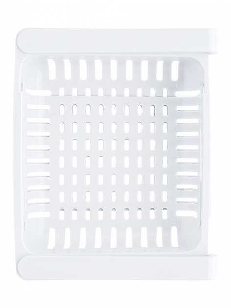 Органайзер для холодильника 20(28)x15,5x6см белый пластик 000000000001214202