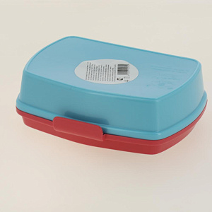 Ланч-бокс пластиковый 17х14х5,6 Минни Маус Цветы Stor 265066/14574 000000000001193651