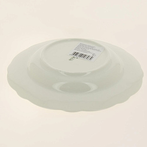 ILAY Тарелка суповая 23см недекорированная костяной фарфор BNILY23CK00 000000000001189466