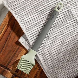 Кисточка кулинарная 27,5x5,4x1,7см DE'NASTIA idea зеленый силикон/нейлон/полипропилен 000000000001225971