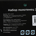 Набор вафельных полотенец 2шт ПОСУДА ЦЕНТР 35x61см мятный/розовый 100%Хлопок PC02355 000000000001200509