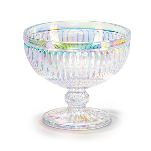 Креманка 340мл радужное напыление стекло 000000000001216362