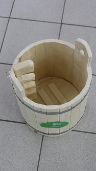 Кадка с гнетом 15л БАННАЯ ЛИНИЯ липа 000000000001187958