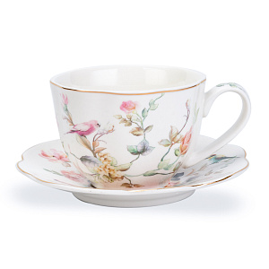 Пара чайная LAGARD 250мл/блюдце фарфор SH08076 000000000001220554