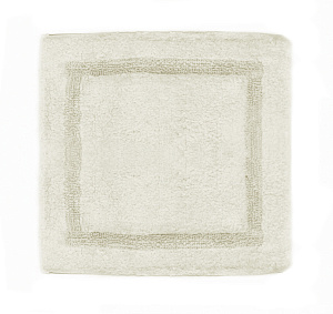 Коврик для туалета DE'NASTIA 50х50см 100%Хлопок молочный M111156 000000000001181099