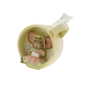 Декоративная копилка Мышка в Кружке из полирезины / 10х9х8см арт.80092 000000000001191316