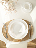 Салфетка сервировочная 30х40см DE'NASTIA Шнурок овал золото хлопок-50%/полиэстер-50%