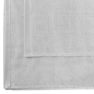 Простыня махровая 150х180см СОФТИ с бордюром светло-серый хлопок 100% 000000000001214261