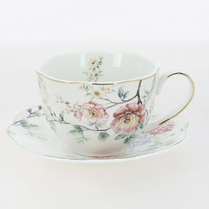 Набор чайный 12 предметов (чашка 250мл-6шт/блюдце-6шт) BALSFORD Эмма подарочная упаковка фарфор 000000000001200558