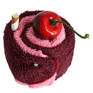 Полотенце Пирожное Софти, 20х20 см, хлопок 000000000001151793