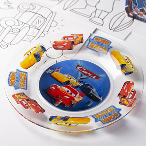 ТАЧКИ 3 Тарелка десертная 19,6см Симпатия new стекло 000000000001206140