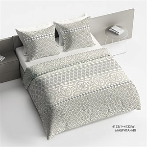 КПБ Сем Браво Сатин хлопок100%,125г/м.м351.20.05SBрис.4133-1+4133а-1 Мавритания 000000000001186467