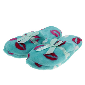 Тапочки домашние женские, голубые, 36-37р 000000000001174382