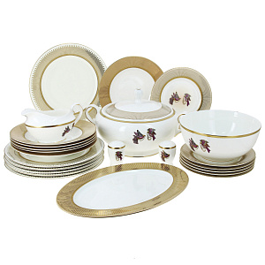 Столовый сервиз Amour SunValentin Yudashkin, фарфор, 25 предметов 000000000001164211